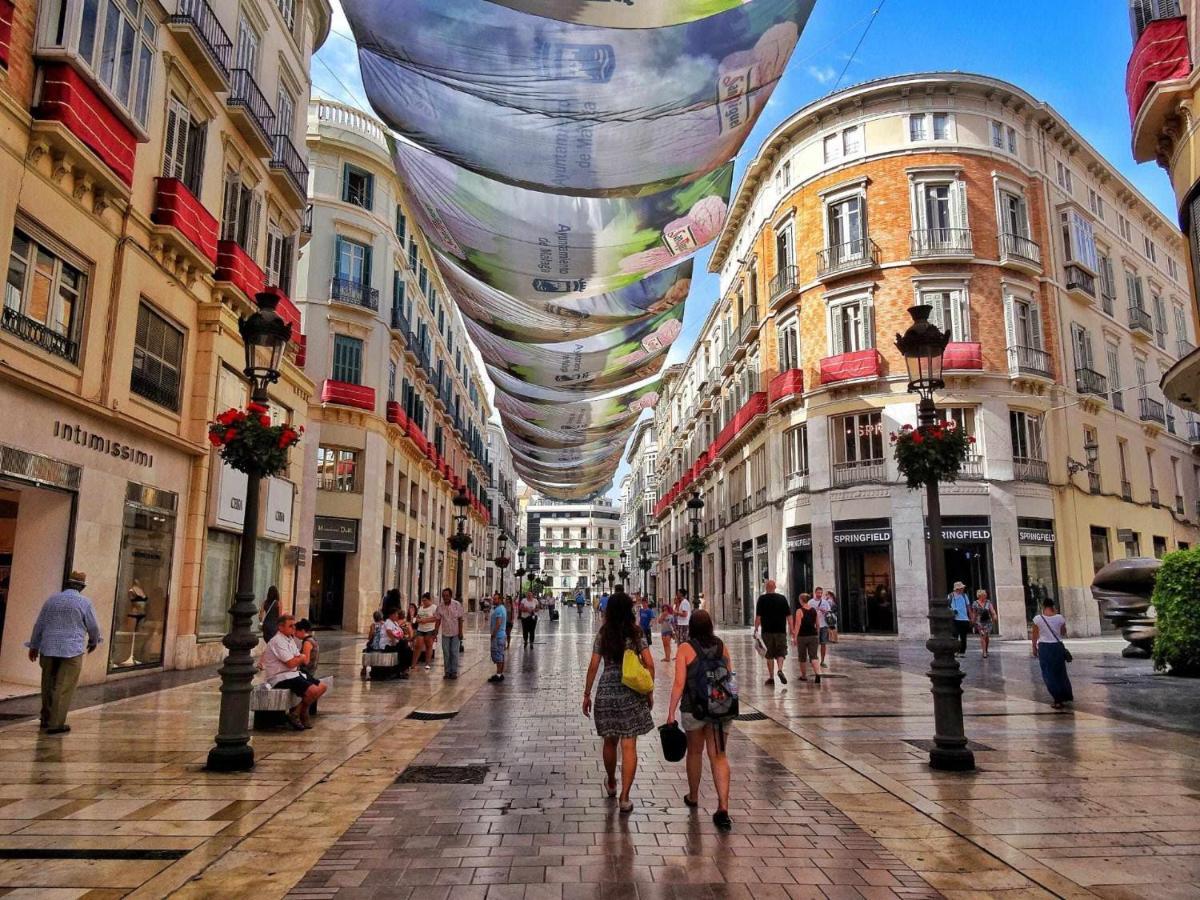 Apt Historic Center Malaga Free Parking Exteriör bild