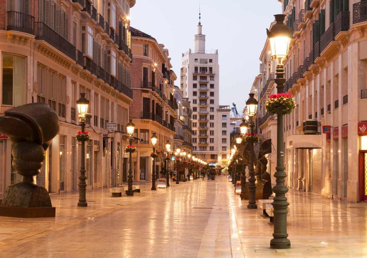 Apt Historic Center Malaga Free Parking Exteriör bild